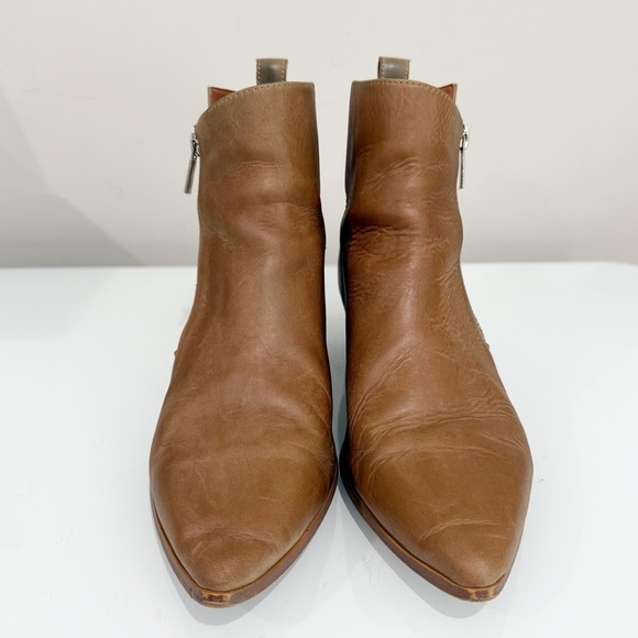 TONY BIANCO Jake Rust Diesel Ankle Boots Booties Brown Leather Size 8.5 - Picture 2 of 13